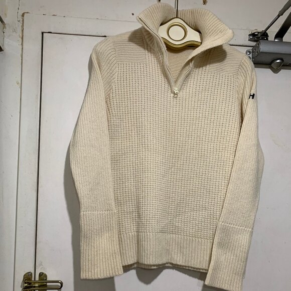 NEW HH HALF ZIPPER TURTLENECK KNITTED WOOL SWEATERS SIZE M - Picture 12 of 14